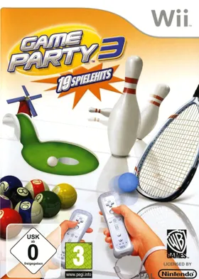 Game party 3 box cover front